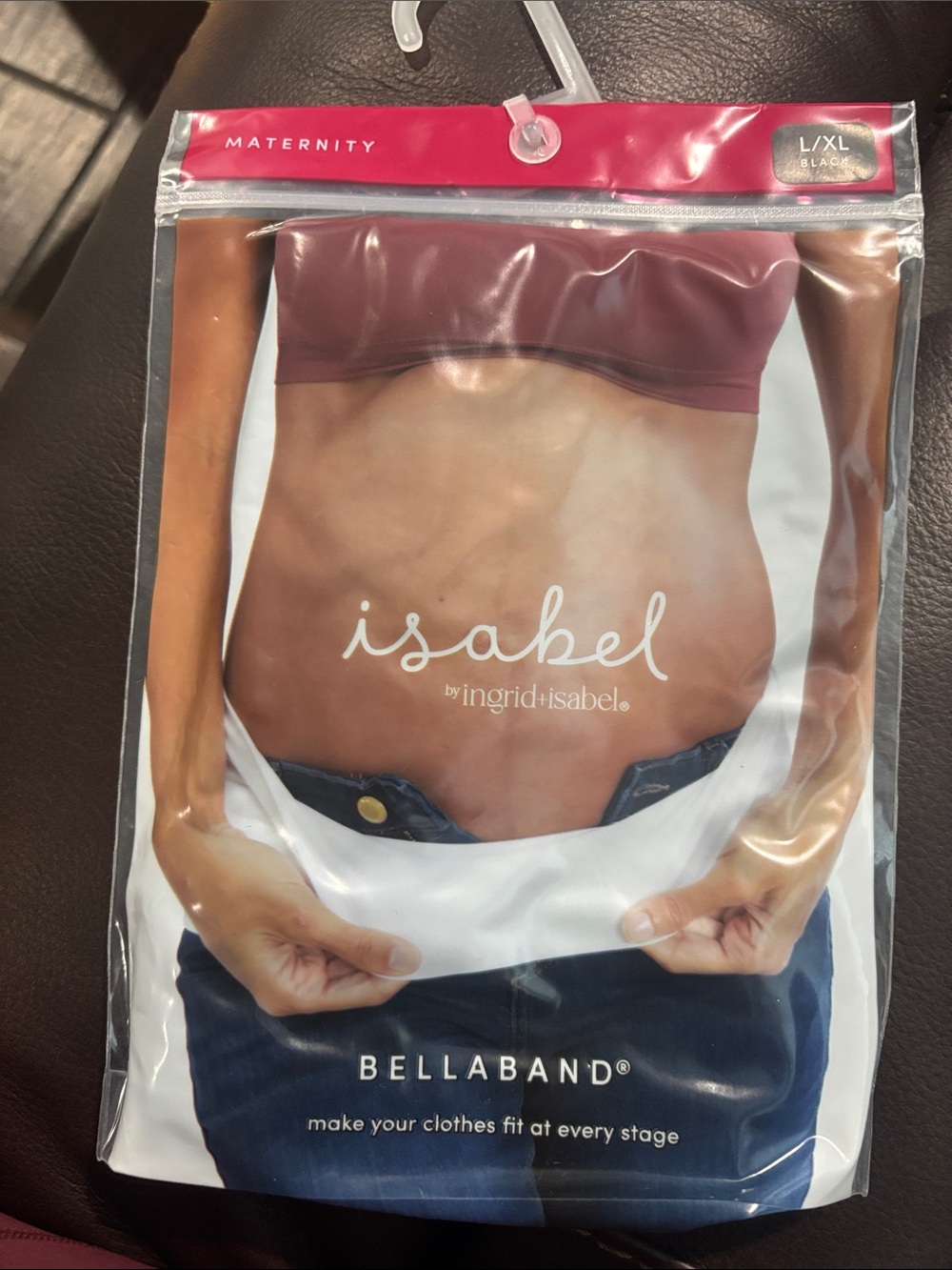Bellaband Maternity Waistband - Black (L/XL)